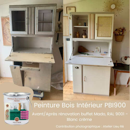 Peinture Bois Intérieur PBI900 : Peinture meubles en bois et boiseries