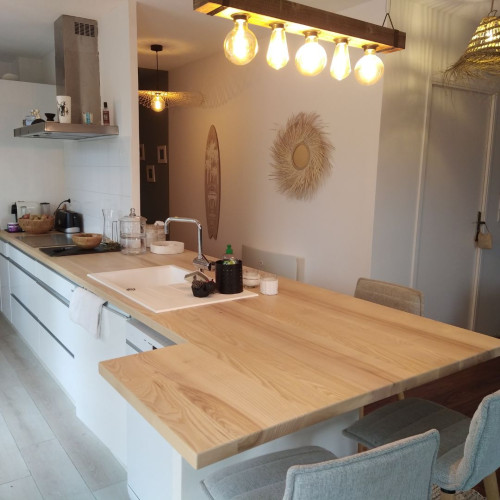 Vernis Plan de Travail pour Cuisine ou Salle de Bain