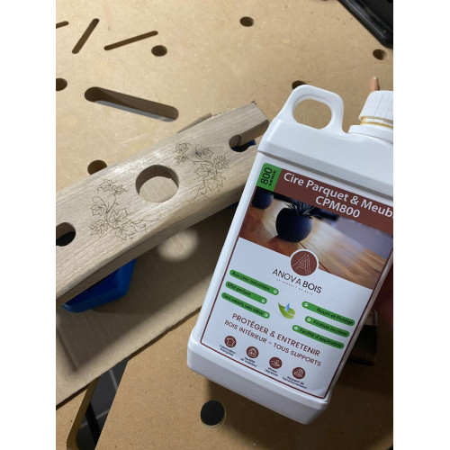 Cire végétale liquide CPM800 - Cire pour bois incolore