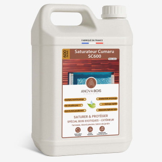 Saturateur cumaru pour les bois exotiques
