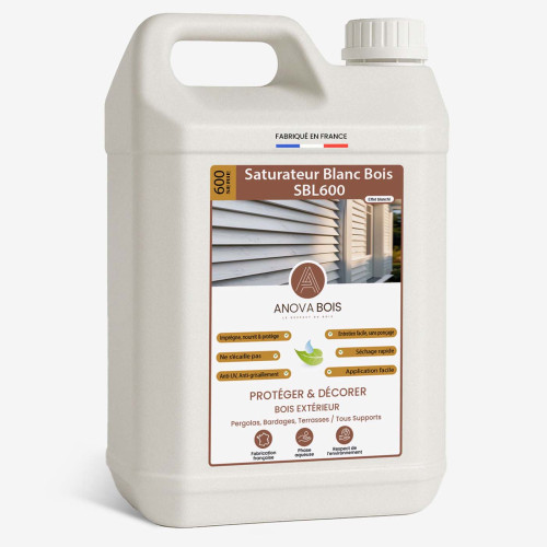 Saturateur blanc bois effet cérusé