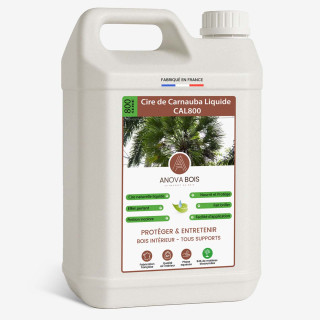 Cire de Carnauba Liquide CAL800 - Cire brute pour bois
