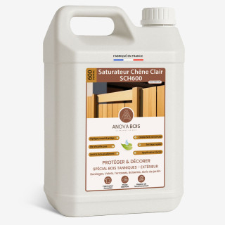 Saturateur Chêne Clair SCH600 - Pour terrasse, spécial bois Cumaru