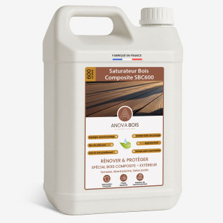 Saturateur Bois Composite SBC600 - Pour terrasse, spécial bois composite