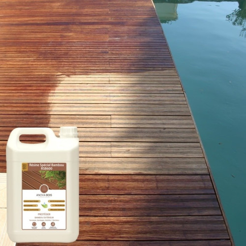 Résine Spécial Bambou pour Terrasses & Lames