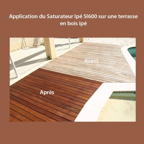 Saturateur Terrasse Ipé STI600
