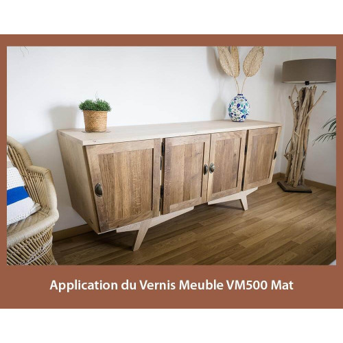 Vernis Meuble Mat & Incolore