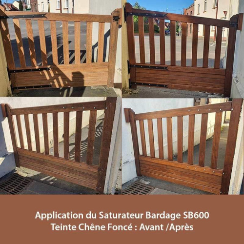 Saturateur Bardage pour Douglas, Red Cedar & Mélèze