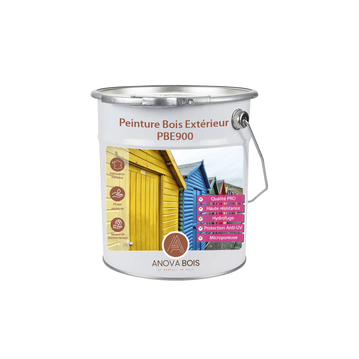 Peinture Bois Extérieur PBE900 - Peinture ral pour bois