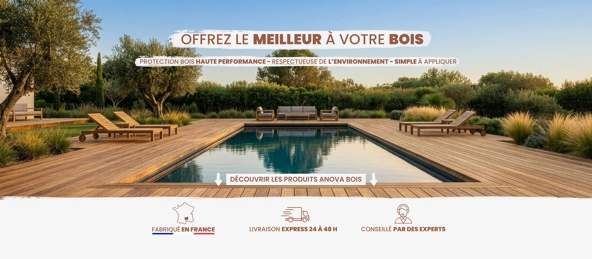 Saturateur bois – Protection et finition terrasse (Anova Bois)